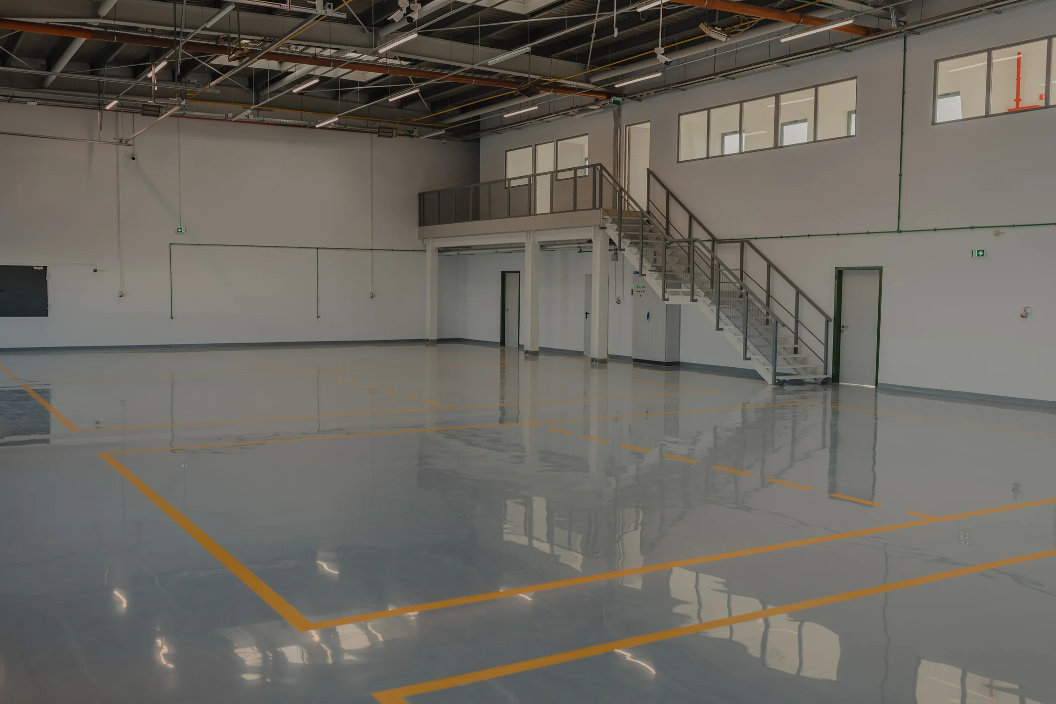 Commercial Solid Color Epoxy Floor
